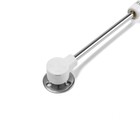 Газлифт 80N CAPPIO, доводчик, бесшумное открывание/закрывание, белый - Фото 6