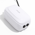 Компрессор воздушный JINGYE YE-823, бесшумный, с регулировкой мощности, 2×4.5 л/мин, 12 Вт - Фото 4