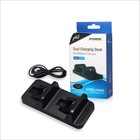Зарядная станция для 2-х геймпадов PS4 Pro/Slim, Dobe TP4-002,  Dual Charging Doc, чёрная - Фото 5