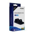Зарядная станция для 2-х геймпадов PS4 Pro/Slim, Dobe TP4-002,  Dual Charging Doc, чёрная - фото 9378201