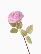 Цветы искусственные "Роза шёлк" d-10 см 45 см, розовый - фото 809176202