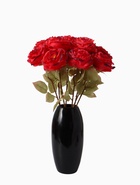 Цветы искусственные «Роза шёлк», d=10 см, h=45 см, красные 10104971