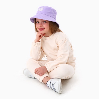 Панама детская, сиреневая, р-р 52-54