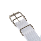 Недоуздок из нейлона, регулируемый размер, белый - Фото 3