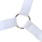 Недоуздок из нейлона, регулируемый размер, белый - Фото 4