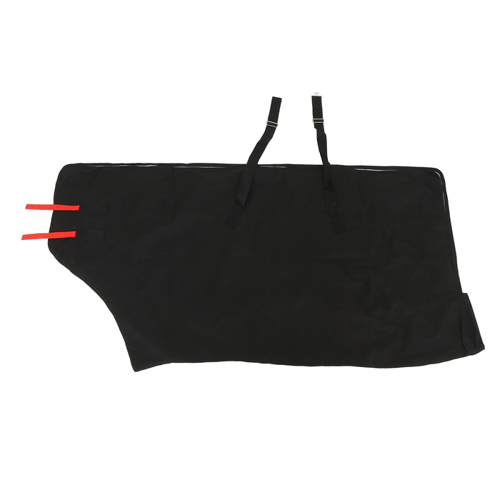 Попона вафельная, черный - Фото 1