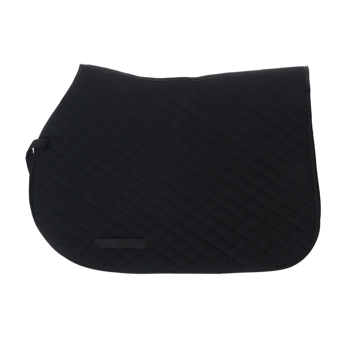 Конкурный вальтрап для лошади, полиэстер, чёрный, 94×64 - Фото 1