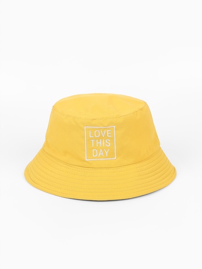 Панама Love this day, бежевая, р-р 56