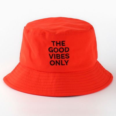 Панама Good vibes, оранжевая, р-р 56