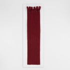 Молния потайная, №3, неразъёмная, потайная, замок автомат, 40 см, красная - Фото 3