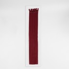 Молния потайная, №3, неразъёмная, потайная, замок автомат, 50 см, цвет вишнёвый, цена за 1 штуку - Фото 3