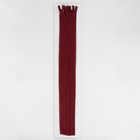 Молния потайная, №3, неразъёмная, потайная, замок автомат, 60 см, цвет вишнёвый, цена за 1 штуку - Фото 3