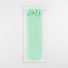 Молния потайная, №3, неразъёмная, потайная, замок автомат, 25 см, светло-зелёная - Фото 3