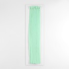 Молния потайная, №3, неразъёмная, потайная, замок автомат, 50 см, светло-зелёная - Фото 3