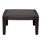 Комплект мебели RATTAN Comfort 3: 2 кресла + 1 столик, цвет венге - Фото 3