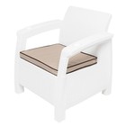 Комплект садовой мебели Tweet Terrace Set: 2х местный диван, 2 кресла, столик, цвет белый - Фото 4