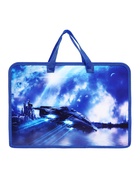 Папка для труда, А4, пластиковая, 34×24.5×7.5 см «Звездолёт» - Фото 3