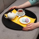 Кофейный столик "Грация" YS-8375S, черный 46,8х50,5 см - Фото 7