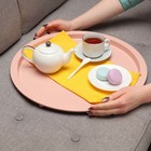Кофейный столик "Грация" YS-8375SC, розовый 46,8х50,5 см - Фото 7