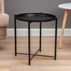 Кофейный столик " Тиволи" YS-8339, черный 41,5х43 см - Фото 2