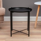 Кофейный столик " Тиволи" YS-8339, черный 41,5х43 см - Фото 3