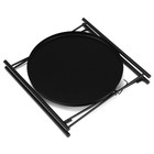 Кофейный столик " Тиволи" YS-8339, черный 41,5х43 см - Фото 6