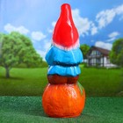 Садовая фигура "Гном на апельсине" 22х28х54см - Фото 3