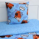 Постельное бельё 1.5сп Павлинка Капибара 145х215см, 150х215см, 70х70см 1шт, бязь 125г/м, хл100% - фото 24296227