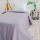 Плед IDEASON «Серый», 150х200см, флис 135 гр/м, полиэстер - фото 24271918