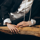 Кольцо «Минимал» объёмное, платинирование, 17 размер - Фото 4