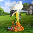 Садовая фигура "Два аиста" 25х25х44см - Фото 3