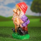 Садовая фигура "Дровосек" маленький 13х16х25см - Фото 5