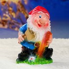 Садовая фигура "Дровосек" маленький 13х16х25см - Фото 7