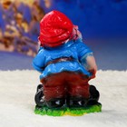 Садовая фигура "Дровосек" маленький 13х16х25см - Фото 9