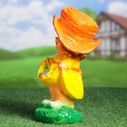 Садовая фигура "Девочка в шляпе" 12х14х30см - Фото 2