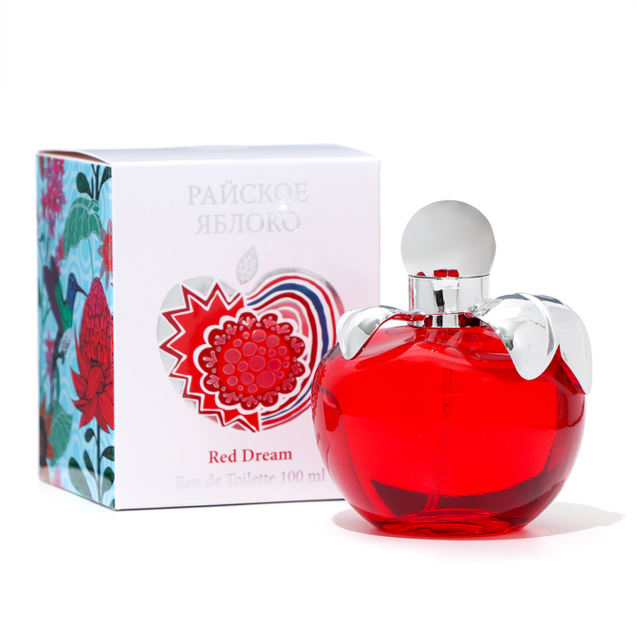 Туалетная вода женская Райское яблоко Red Dream, 100 мл (по мотивам Nina (N.Ricci) - Фото 1
