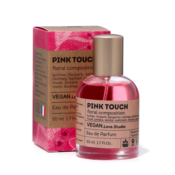 Парфюмерная вода женская Vegan Love Studio Pink Touch, 50 мл (по мотивам Delina (Parfums De Marly) - Фото 1