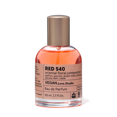 Парфюмерная вода женская Vegan Love Studio Red=540, 50 мл (по мотивам Baccarat Rouge 540 (Maison Francis Kurkdjian)