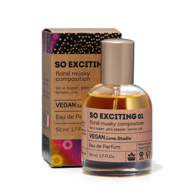 Парфюмерная вода женская Vegan Love Studio So Exciting 01, 50 мл (по мотивам Molecules Escentric 01 (Escentric Molecules) 10360187