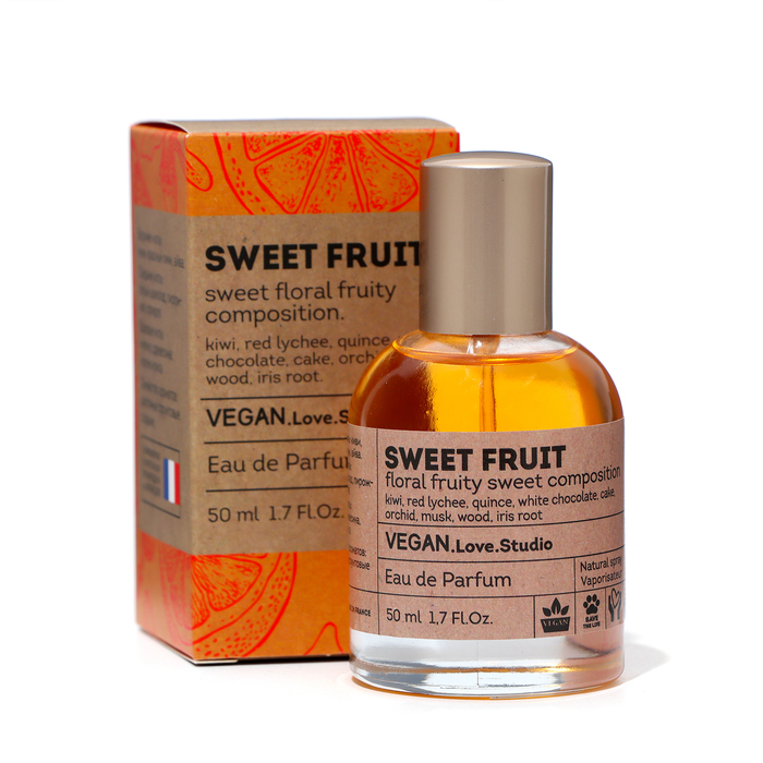 Парфюмерная вода женская Vegan Love Studio Sweet Fruit, 50 мл (по мотивам Fantasy (B. Spears) - Фото 1