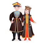 Набор украшений на скотче "Костюмы народов России" 10 штук, 20,5х27,5 см - фото 23859742