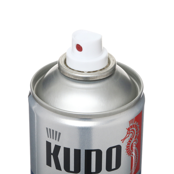 Эмаль для дисков KUDO черная, 520 мл, аэрозоль KU-5203