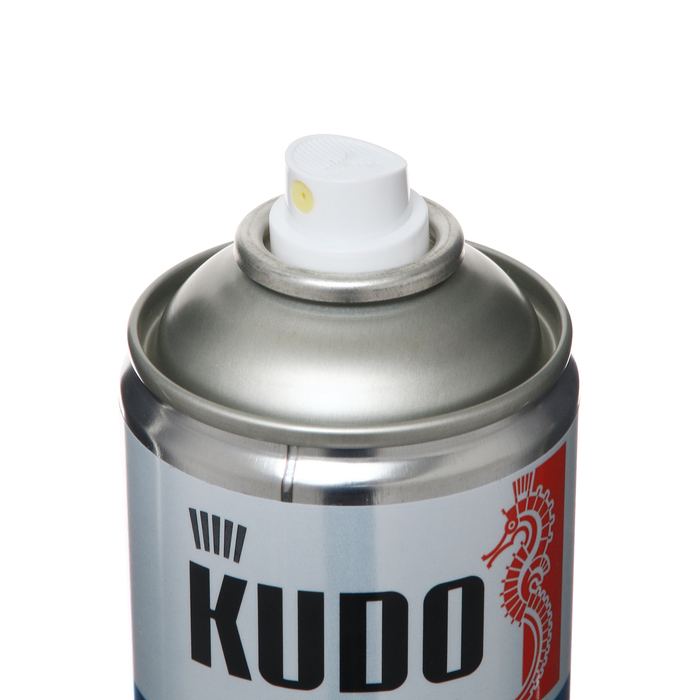 Антигравий KUDO с эффектом шагрени, черный, 520 мл, аэрозоль KU-5225