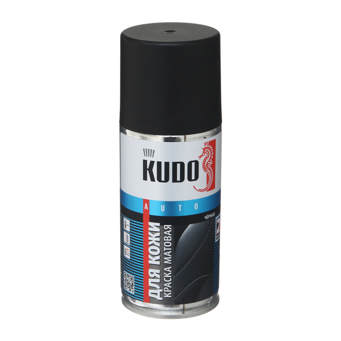 

Краска для кожи автомобиля KUDO, чёрная, матовая, 210 мл KU-5271М