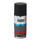 Краска для кожи автомобиля KUDO, чёрная, матовая, 210 мл KU-5271М - фото 9499996