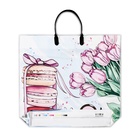 Пакет «Знак внимания», полиэтиленовый с пластиковой ручкой, 37×34 см, 90 мкм - Фото 2