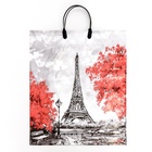 Пакет «Моменты», полиэтиленовый с пластиковой ручкой, 37.5×44 см, 90 мкм - Фото 1