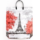 Пакет «Моменты», полиэтиленовый с пластиковой ручкой, 37.5×44 см, 90 мкм - Фото 2