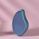 Стеклянная нано-тёрка для ног, 10,5 × 5,5 × 3,3 см, цвет голубой - Фото 2
