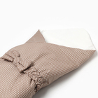 Набор для новорождённого (одеяло, чепчик, распашонка, пояс), цвет бежевый, рост 56-62 см - Фото 6